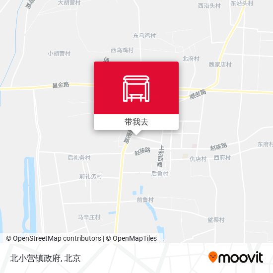 北小营镇政府地图