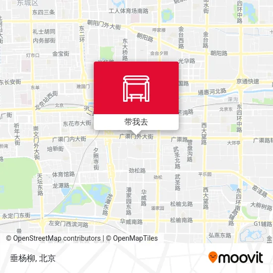 垂杨柳地图