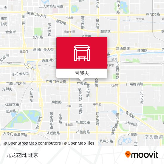 九龙花园地图