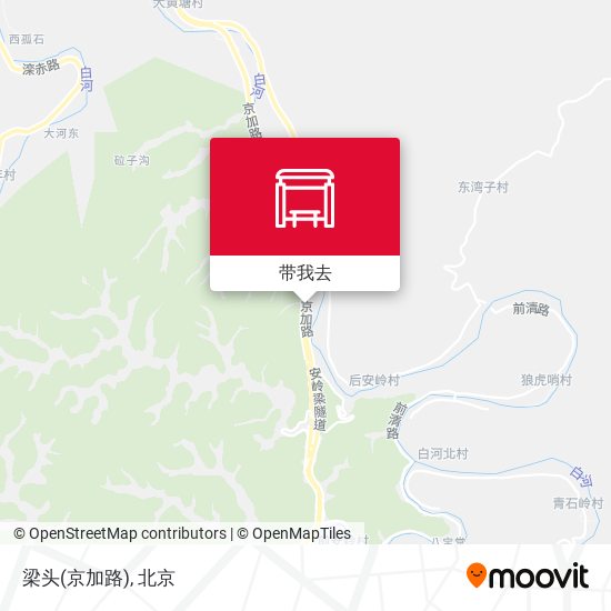 梁头(京加路)地图