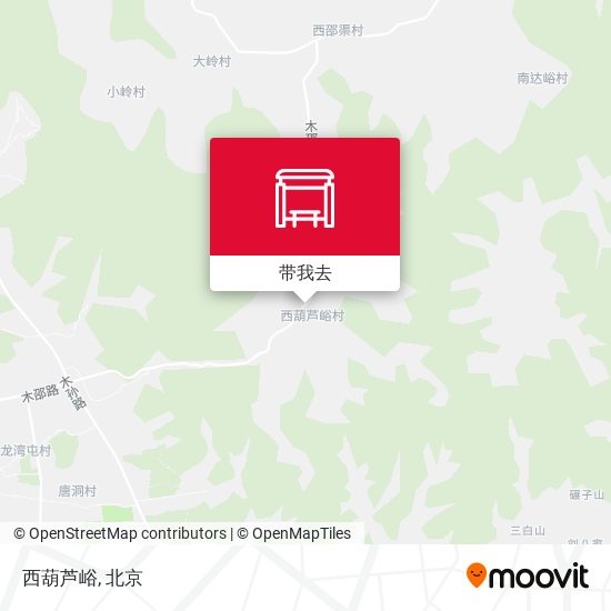 西葫芦峪地图