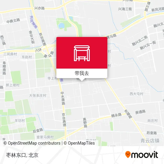 枣林东口地图