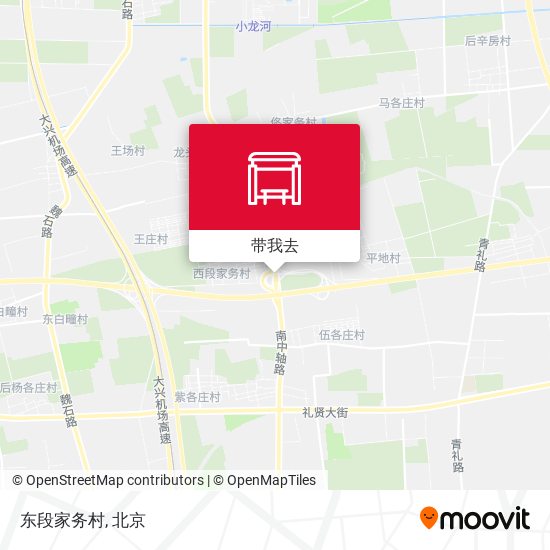 东段家务村地图