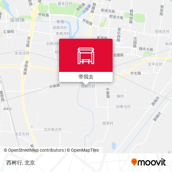 西树行地图