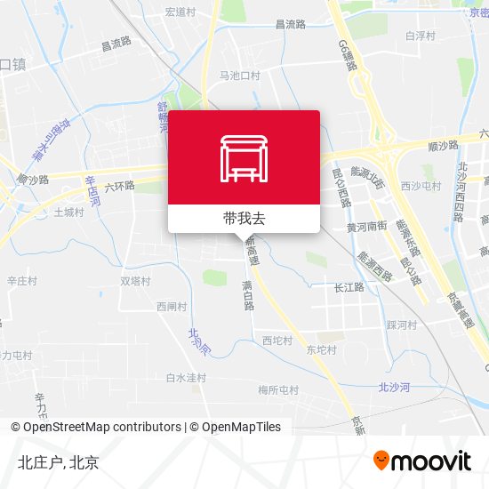 北庄户地图