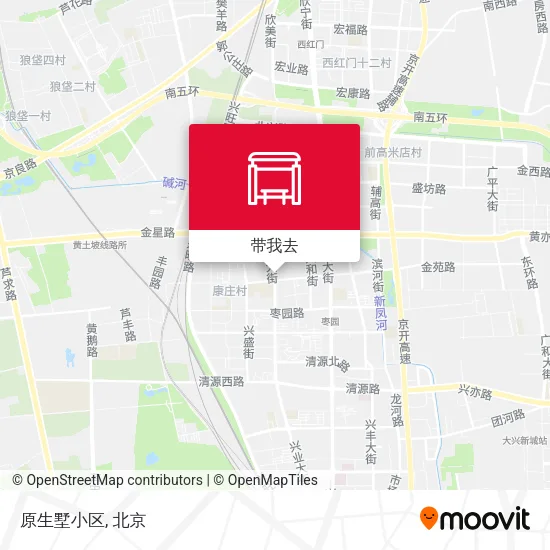 原生墅小区地图