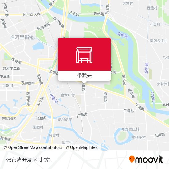 张家湾开发区地图