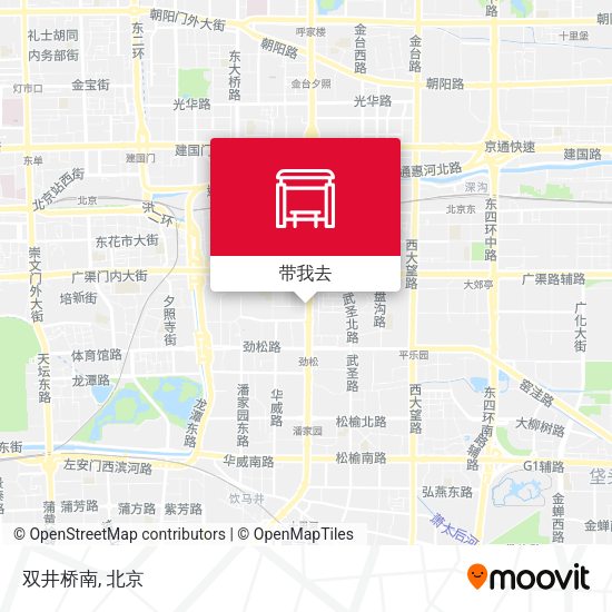 双井桥南地图
