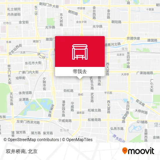 双井桥南地图