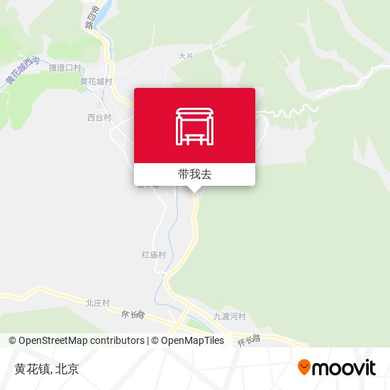 黄花镇地图