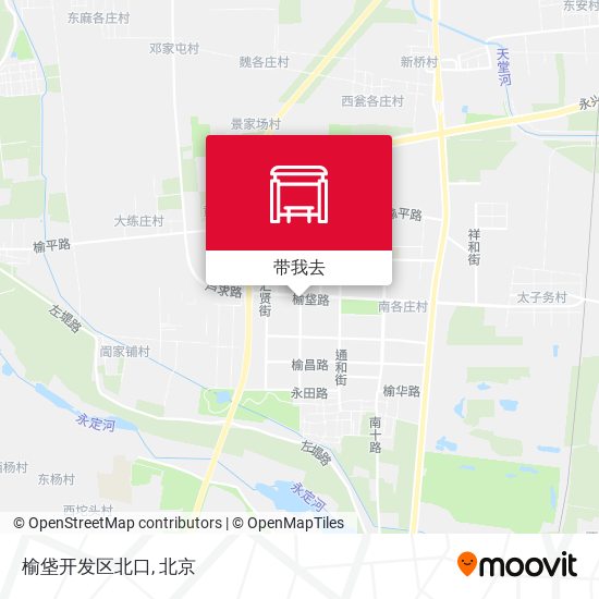 榆垡开发区北口地图