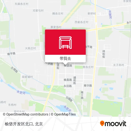 榆垡开发区北口地图