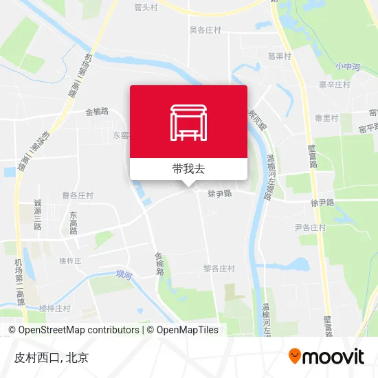 皮村西口地图