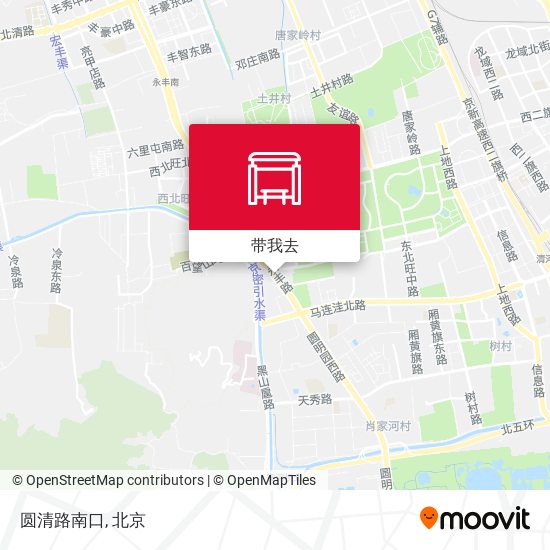 圆清路南口地图