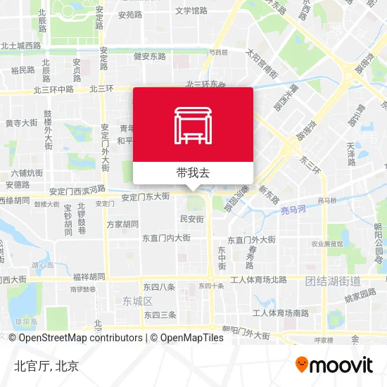 北官厅地图