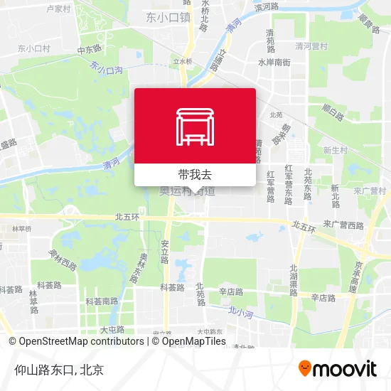 仰山路东口地图