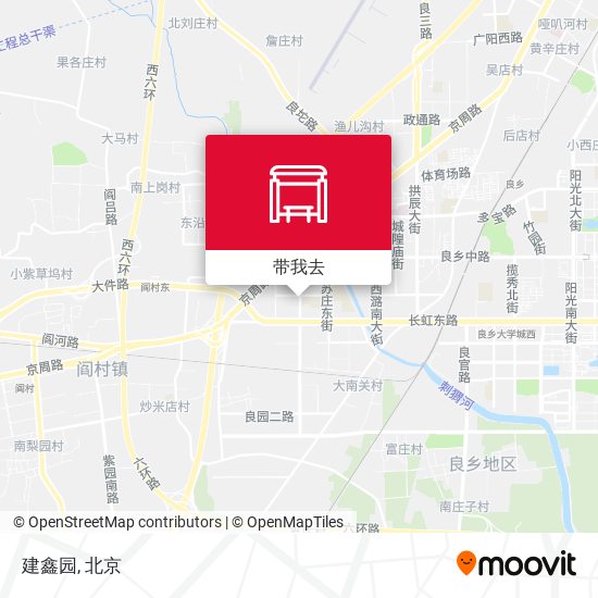 建鑫园地图