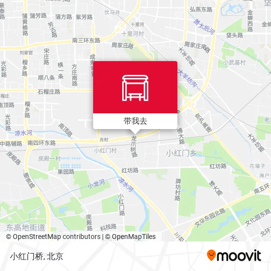 小红门桥地图