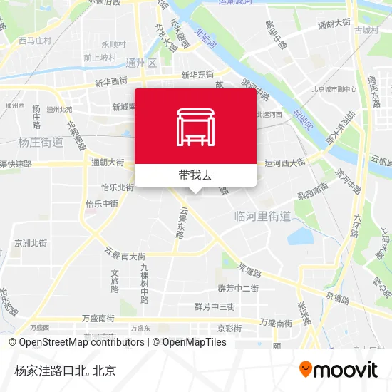 杨家洼路口北地图