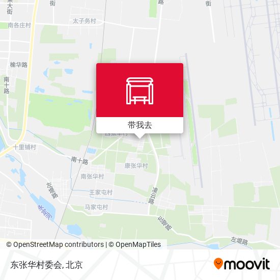 东张华村委会地图