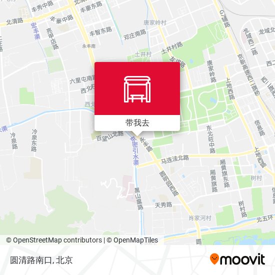 圆清路南口地图