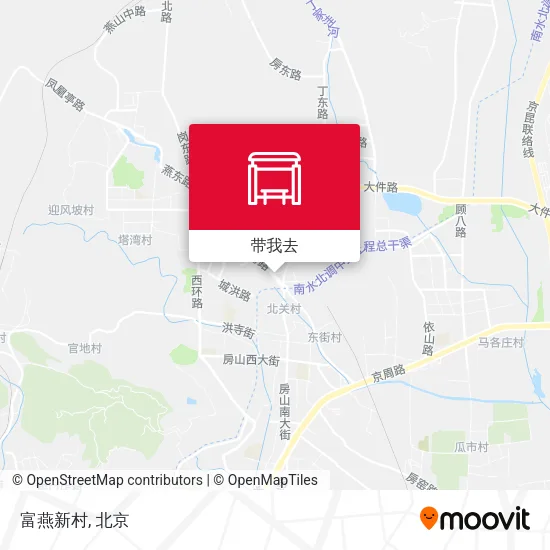 富燕新村地图