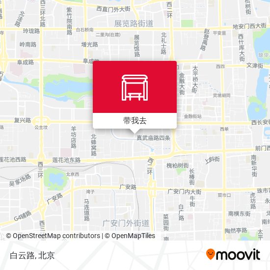 白云路地图