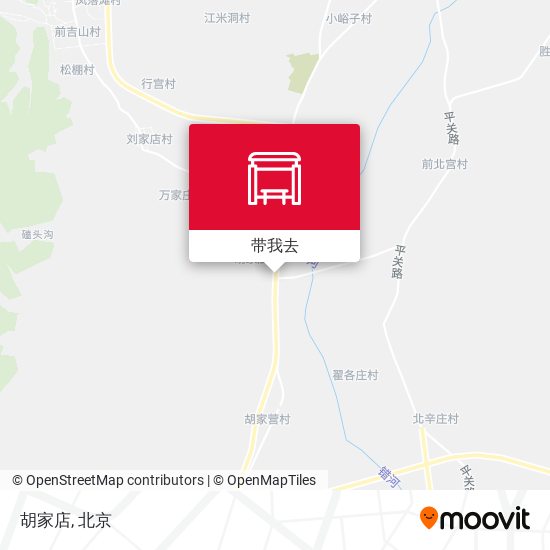 胡家店地图