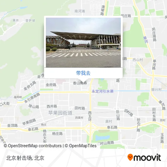 北京射击场地图