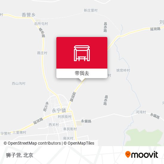 狮子营地图