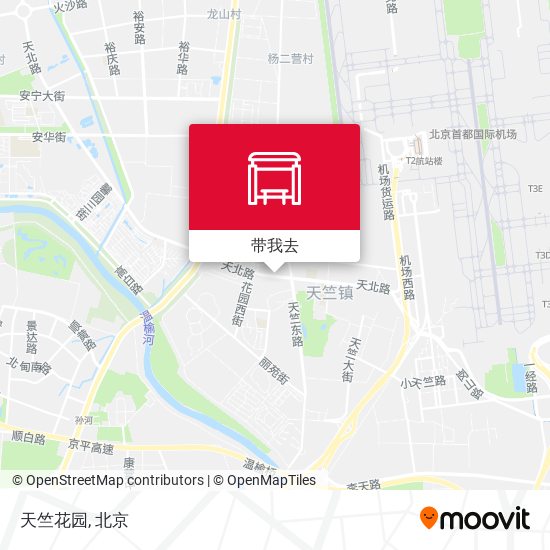 天竺花园地图