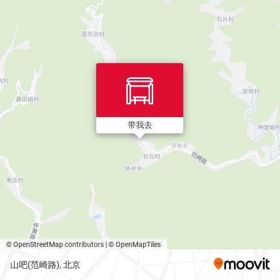 山吧(范崎路)地图