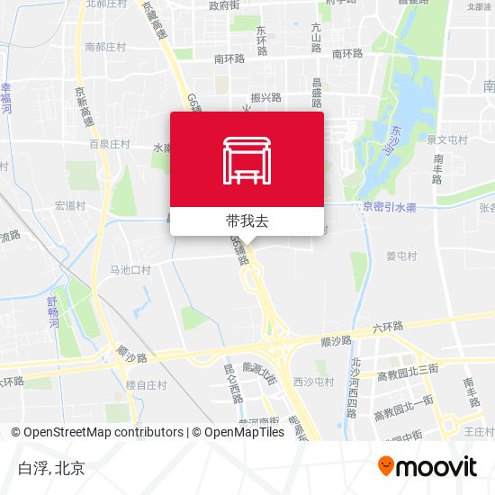 白浮地图