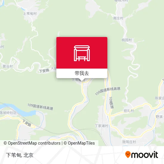 下苇甸地图