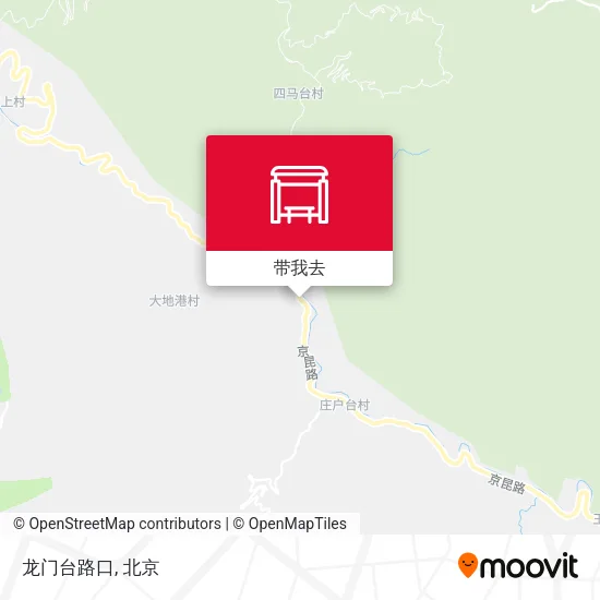 龙门台路口地图