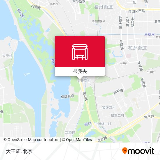 大王庙地图