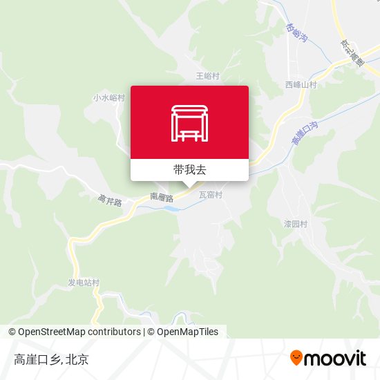 高崖口乡地图