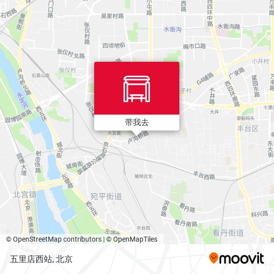 五里店西站地图