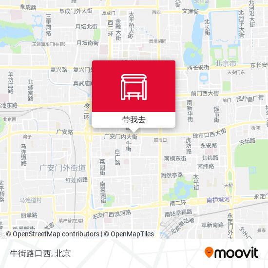 牛街路口西地图