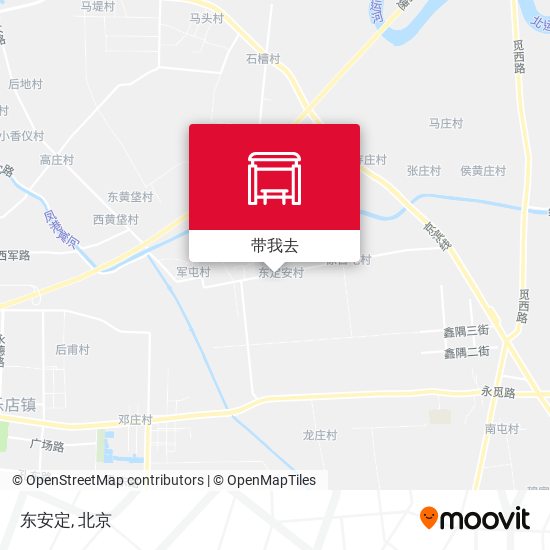 东安定地图