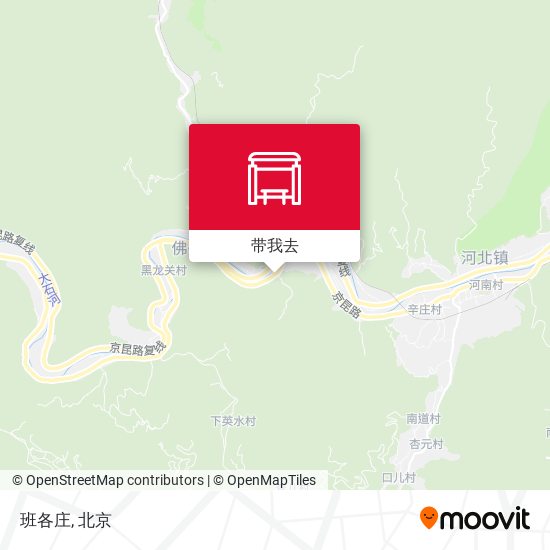 班各庄地图