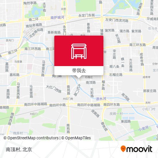 南顶村地图