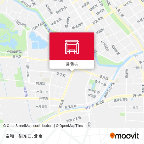 泰和一街东口地图