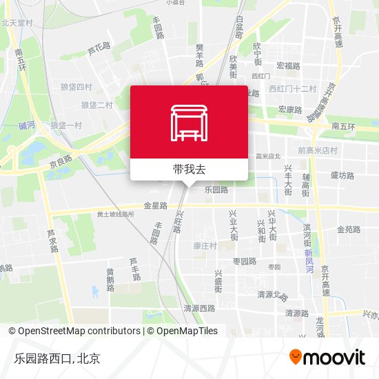 乐园路西口地图