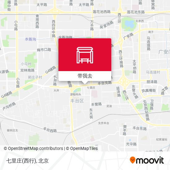 七里庄(西行)地图