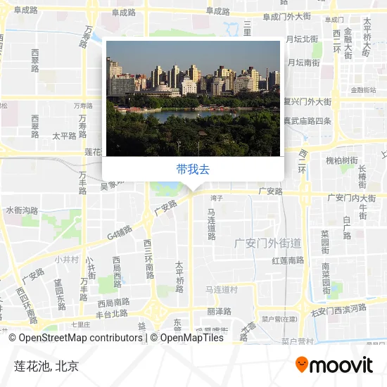 莲花池地图