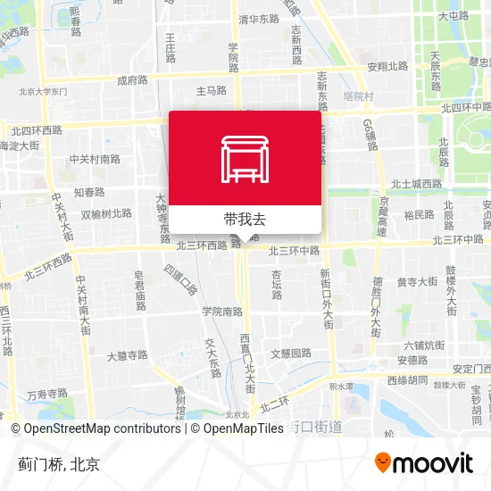 蓟门桥地图