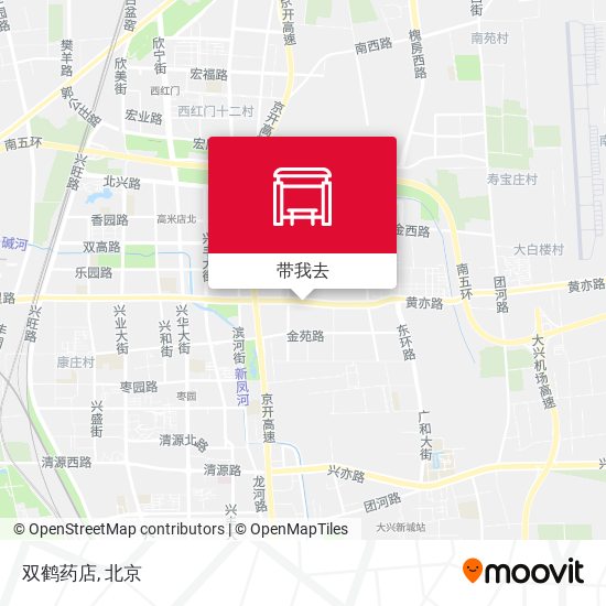 双鹤药店地图