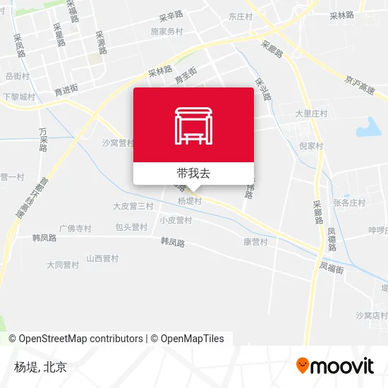 杨堤地图