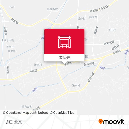 胡庄地图